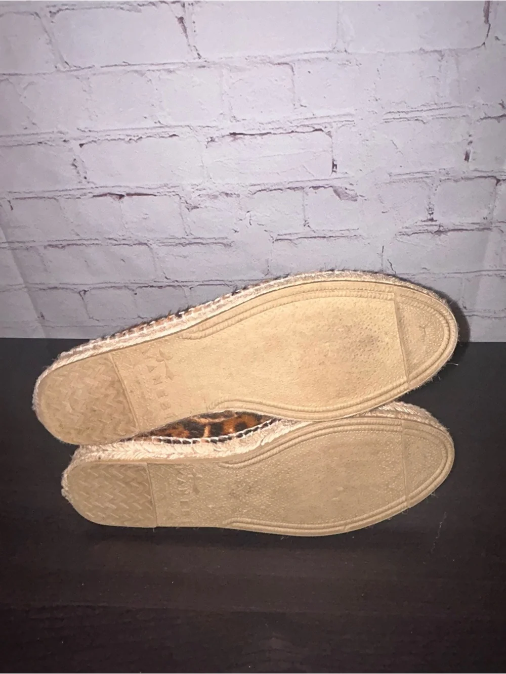 Manebi calf hair leopard‎ print espadrille women’s size 39/8.5